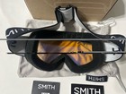 Smith Vogue Women   s Snow Goggles Blue Sensor Mirror Lens Black New Fog-x