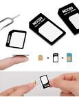 Noosy Sim Card Adapter Nano Micro Standard Converter Kit With Sim Tray Ejector