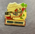 Vintage Bud Light Spuds Mackenzie Dog Collectors Pin Back Lapel Hat Pin