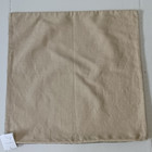 Pottery Barn Velvet Floral Print Pillow Cover 22    Green Taupe Neutral Nwt