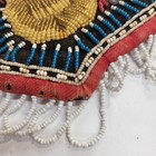 1850   s Iroquois Native American Indian Beaded Bag Antique Artifact Aztec Rare