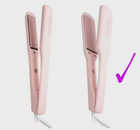 Foxy Bae Blush Pink Wide Plate 1 75  Flat Iron New In Box  a8-15 