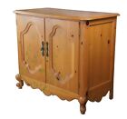 Vintage French Pine Country Farmhouse Sideboard Buffet Console Cabinet