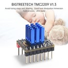 Bigtreetech Tmc2209 V1 3 Stepper Motor Driver Ultra Silent Heatsink 5 Pcs