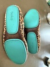 Tieks By Gavrieli - Slip On Leather Ballet Flat Shoe - Size 9 - Leopard Print