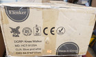 Elenker Knee Walker Hct-9125a Blue   White Steerable Medical Foot Scooter