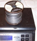 Vintage Nassau Pedigreed Solder Spool B Stearine Core At-7241 4 9 Lbs