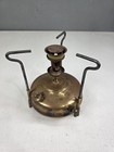 Antique B a hjorth Co Sweden Brass Camping Stove With Original Pump - Vtg Burner