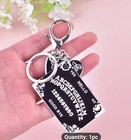 Ouija Board Key Chain Ring W Planchette New  Free Shipping Back Pack Clip Us