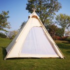 Latourreg 2 Person Outdoor Camping Of 2m Canvas 210x210x200cm  Beige 