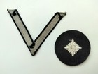 Set Of 2 Original Wehrmacht Rank Insignia Gefreiter Obersch  tze Rank Patch