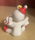 Vtg Holt Howard Christmas Figurine Ornament Party Boy Pixie Ware Holding Gifts
