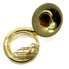 C g  Conn Model 20kw Intermediate Brass Sousaphone Sn 660373 Excellent