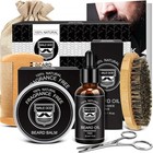 Beard Kit With Natural Ingredients  Men s Shaving And Grooming Set