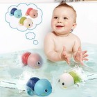 Baby Bath Toys-wind Up Turtle Bathtub Toys toy For Babies 6-12 Months Floating 