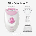 Braun Silk-epil 3 3-270  Epilator For Women For Long-lasting Hair Removal