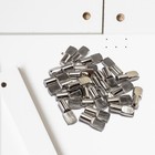 100pcs 1 4-inch Shelf Pins Cylindrical Spoon Shaped Furniture Shelves Pegs 1 4 