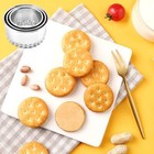 Cookie Cutters - Biscuit Cutters stainless Steel Dumpling Cutters cake Pastry Cu
