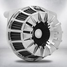 15 Spokes Air Cleaner Chrome For Harley Touring Electra Road Street Glide 08-16