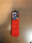 New High Five Athletic Tube Socks Color Orange Size M Medium  24   Nwot