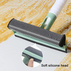 1pc 3-in-1 Window Cleaning Brush With Spray   Squeegee Glass Cleaner - New