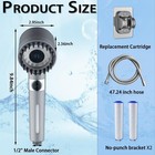 New Filtered Shower Head With Handheld high Pressure Showerhead W   
