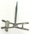 Antique  robbins 28a  Farmhouse Barn Salvaged Brass   Copper Metal Lightning Rod