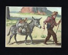 Burro And Gold Miner Print - Custom Matted - 1951 Illustration By Wesley Dennis