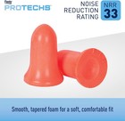 Soft Foam Ear Plugs  4 Pair With Convenient Travel Case  Comfortable Hearing