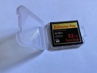 1pcs 32gb Sandisk Extreme Pro Gold Compact Flash Memory Cf I Dslr Nikon Canon