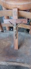   very Nice Vintage Catholic Wood Old 1910s  Crucifix  Beautiful    