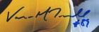 Vance Mcdonald Steelers Signed autographed 8x10 Color Photo Framed  Jsa 140838