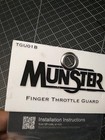 New Munster Finger Throttle Guard Fits On All 2017 Finger Throttle Models