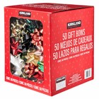 Kirkland Signature Holiday Bows 50 Count 2006168  Traditional  new