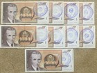 Bosnia 1992  Pick 2b 1000 Din Stamp No 1  9pcs Aa   za Unique Set  Free Postage