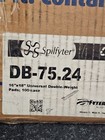  qty 100  Spilfyter Db-75 16  X 18  Universal Gray Double-weight Absorbent Pad