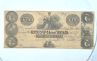 1800s  5 Bank Of Augusta Georgia Obsolete Currency Remainer Bank Note