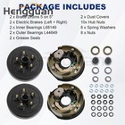 5 On 5 Bolt Circle Drum Kits W  10  X 2-1 4   Electric Brake 3500lbs For Dexter