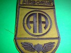 Us 82nd Airborne Division Subdued Patch From Vietnam War Era