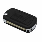 3 Buttons With Uncut Blade Remote Key Fob Case Replacement For Range Rover Lr   