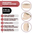 Elw Leather Blank Belt - 8-9 To 13-15 Oz Thickness Cowhide Vegetable Tanned Stra