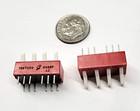 76stc04 Grayhill Dip Switches 150ma Max 30vdc 4 Levers  2pcs  12pin Total Pc Mt