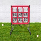 Baseball Pitching Net 9 Hole With Strike Zone  9 Pockets Pitchers Throw Training
