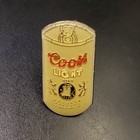 Vtg 80s Coors Light Beer Can Hat Lapel Pin