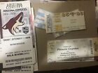 Arizona Phoenix Coyotes Ticket  stub  Vs Kings Canadiens    Many Teams   Years
