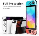Benazcap Nintendo Switch Oled Model Accessories Bundle Carry Case Screen Prot   