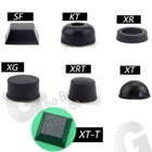 Rubber Feet Self Adhesive Furniture Bumpers   Black Small   Large
