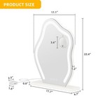 Vanity Mirror With Lightstabletop Lighted Makeup Mirror Led Lights Cloud Shape