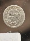 1849 P Seated Liberty Half Dime - Very Old Rare Coin -