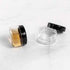 50 Pack 5ml Empty Cosmetic Sample Jars Makeup Lip Balm Cream Travel Containers